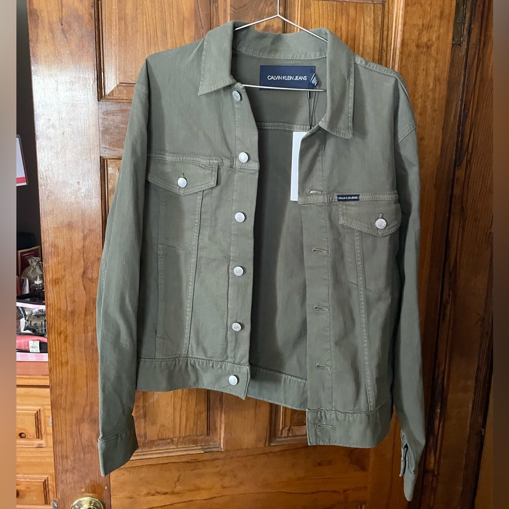NWT CALVIN KLEIN JEANS JACKET